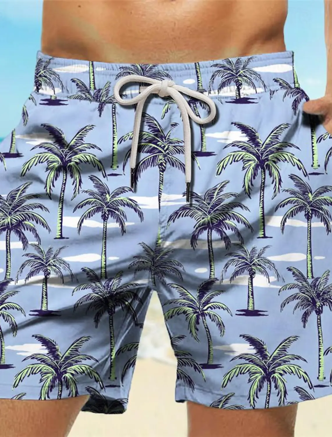 Trunk Breathable Men - Pantalones cortos con estampado 3D de