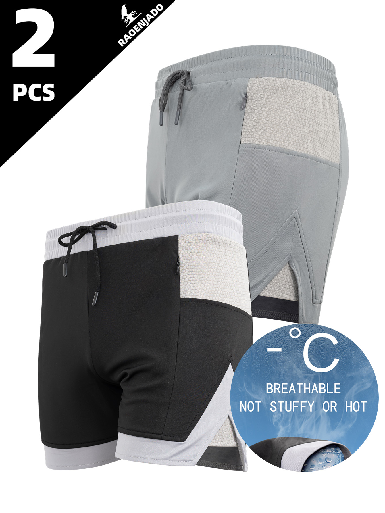 Trunk Breathable Men - Pantalones Cortos Deportivos para Hombre, de