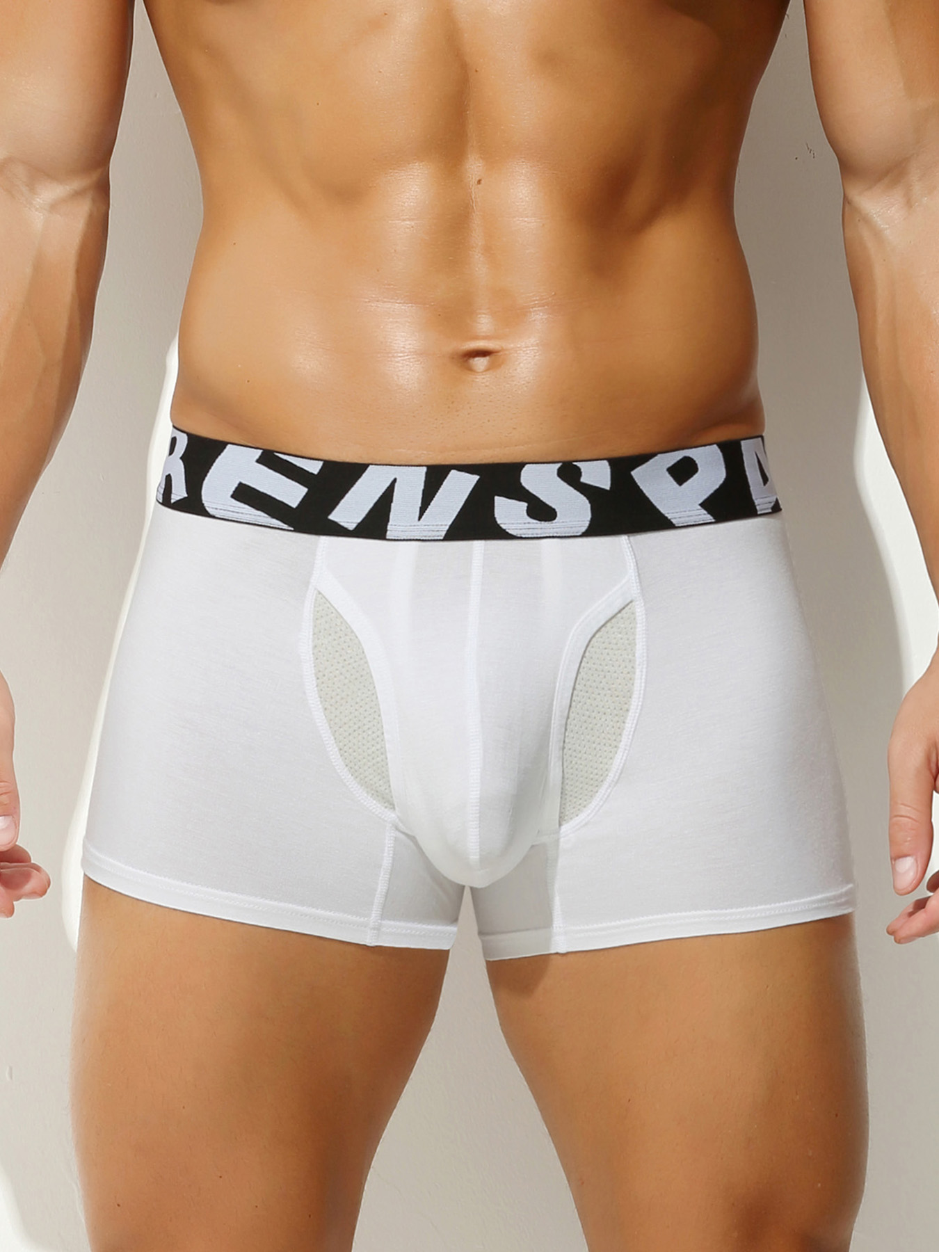Bamboo Fiber Trunk - Calzoncillos bóxer deportivos de poliéster para