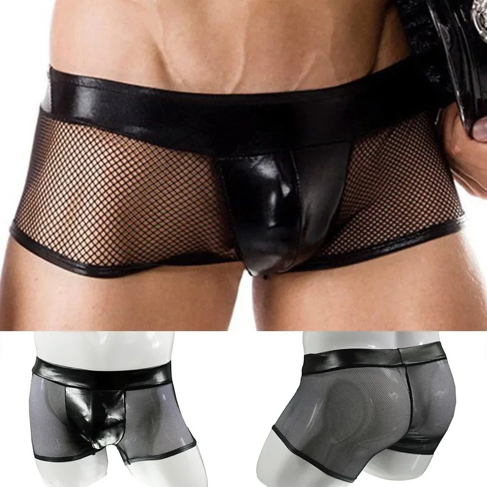Bamboo Fiber Trunk - Ropa interior Sexy para hombre, bañadores