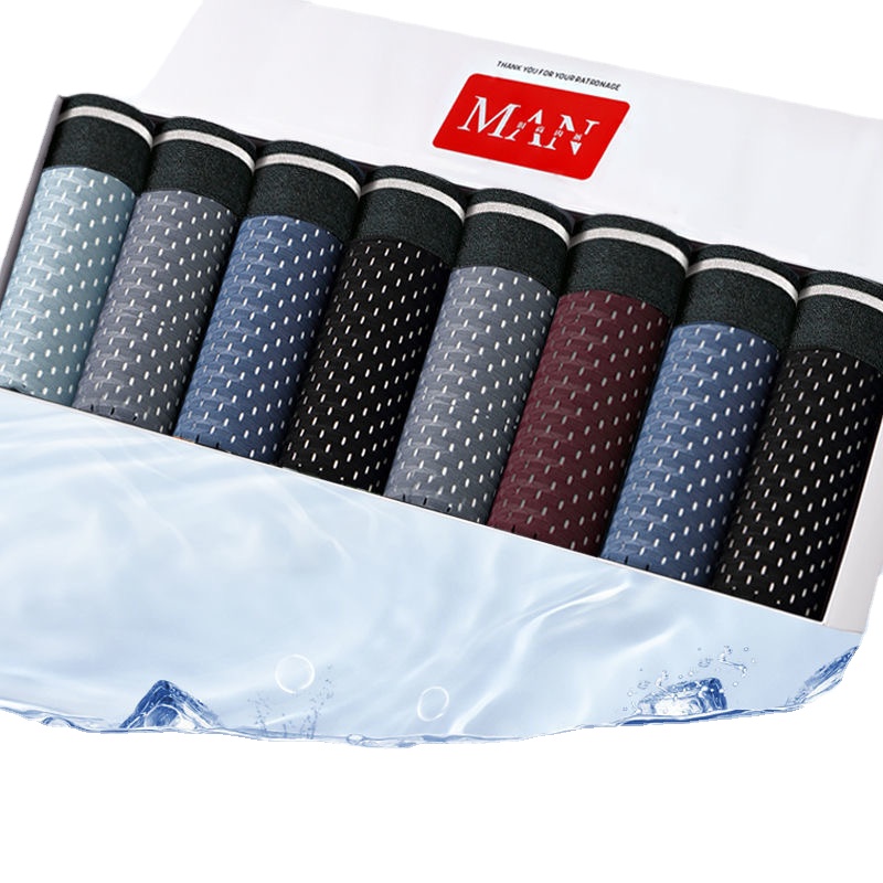 Multi Pack Underwear - 8 unids/lote de bragas para hombre,