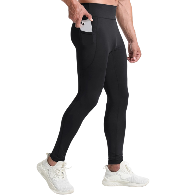 Compression Long Pant - Pantalones Largos de Compresión de Cintura