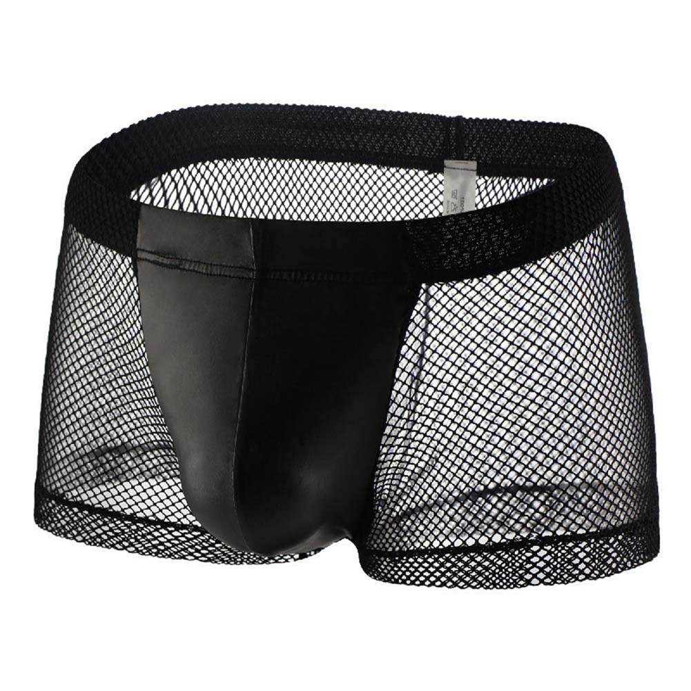 Pouch Boxer Pouch - Calzoncillos Boxer de Malla Transparente para
