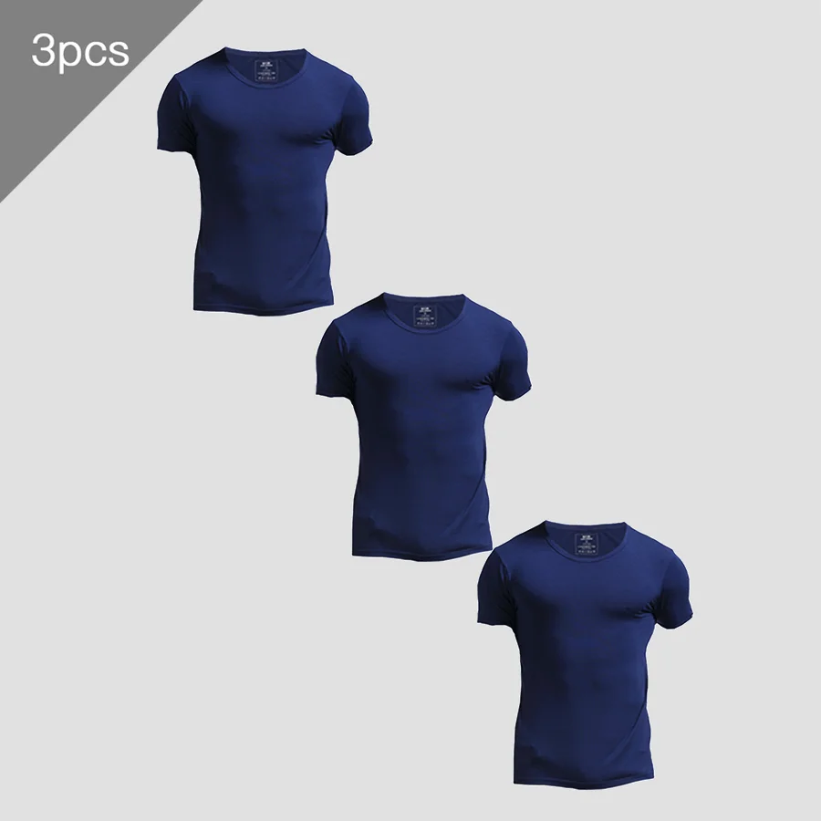 Undershirt Crew Neck - Paquete de 3 Camisetas de Verano