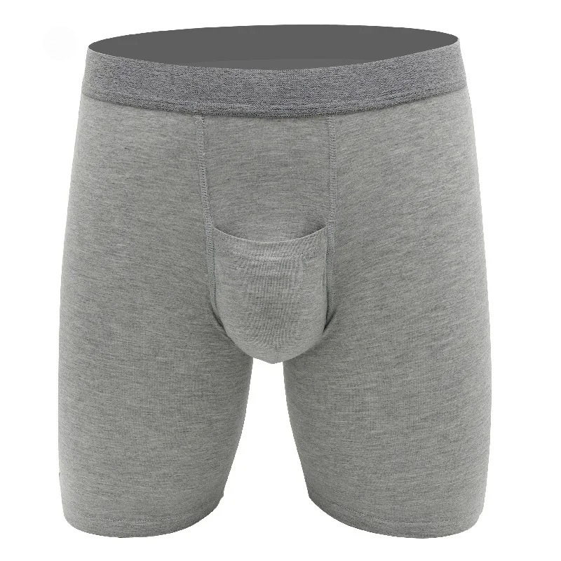 Long Leg Trunk Men - Calzoncillos Bóxer Largos para Hombre, Estilo