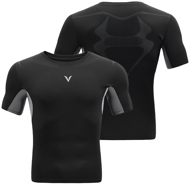T Shirt Tight Fit - Ropa deportiva para hombre, Camiseta deportiva
