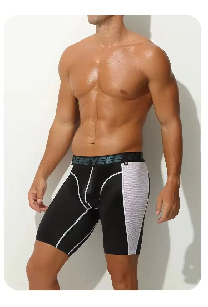 Mesh Sport Boxer - Ropa interior masculina, bóxers ultrafinos de