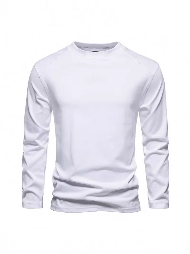 Undershirt Crew Neck - Camiseta de Manga Larga para Hombre,