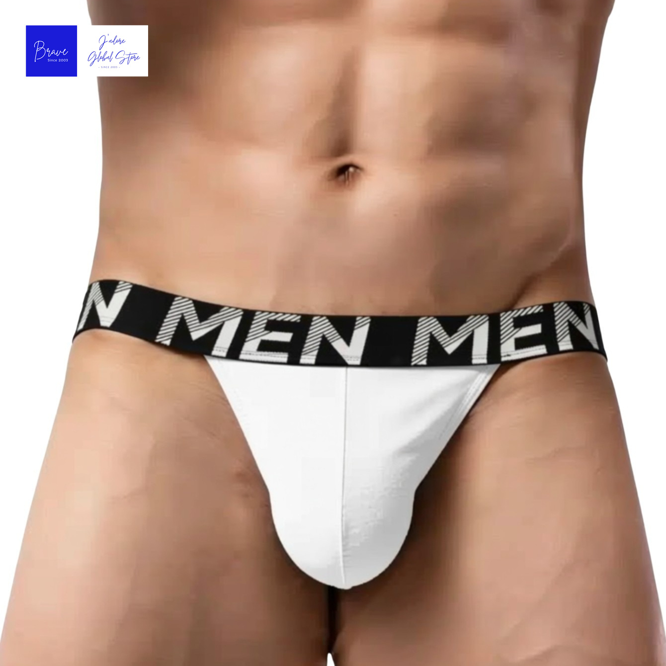 Jockstrap Athletic - Tanga Deportiva para Hombre con Cintura