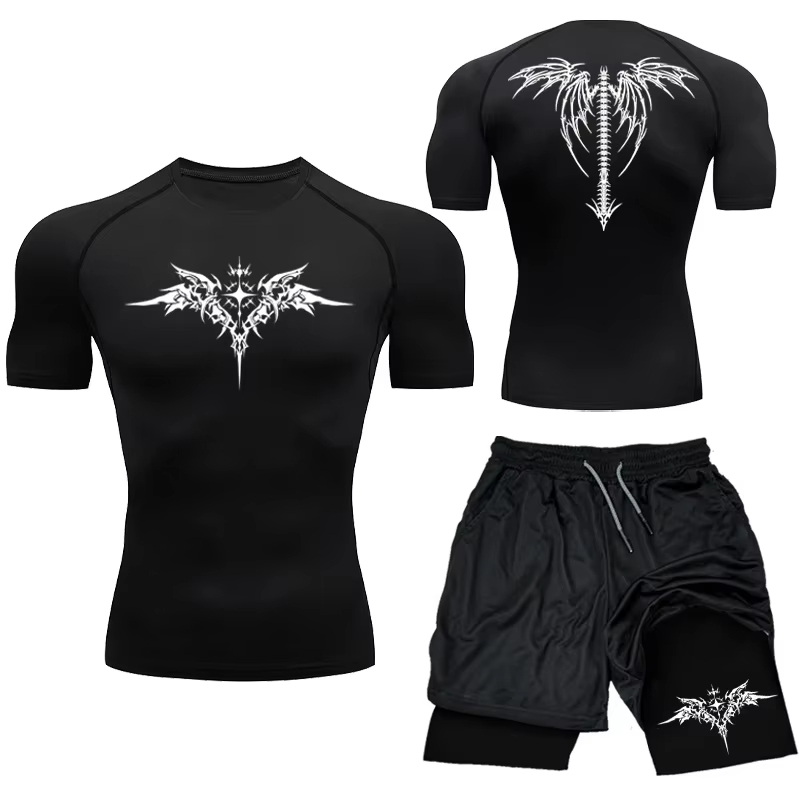 Compression Shorts Athletes - Nuevo conjunto deportivo de compresión MMA