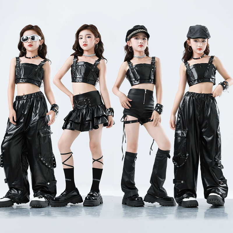 Suspender Tank Top - Ropa de Hip Hop Kpop para