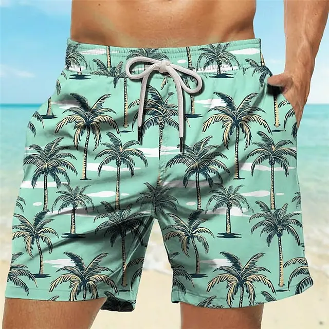 Pantalones cortos con estampad - Trunk Breathable Men reseña y precio