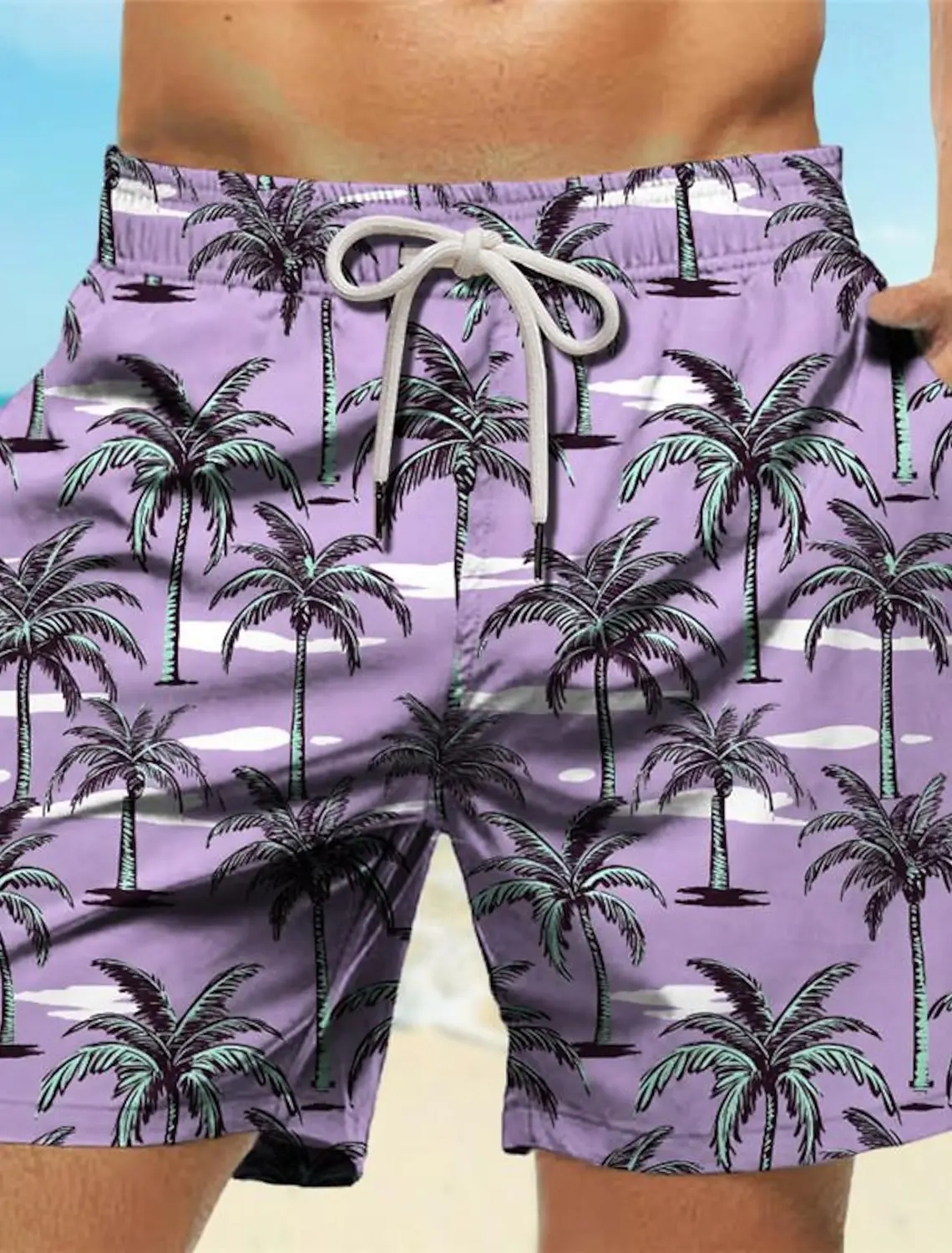 Pantalones cortos con estampad - Trunk Breathable Men reseña y precio