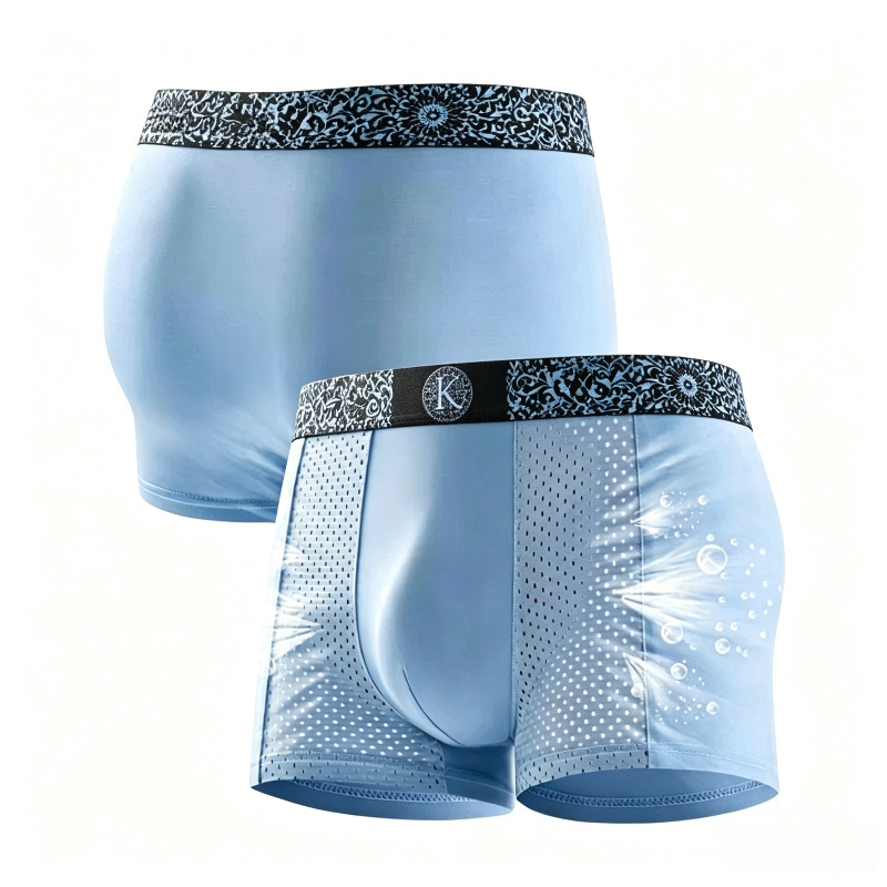 Calzoncillos bóxer de malla de - Mesh Sport Boxer reseña y precio