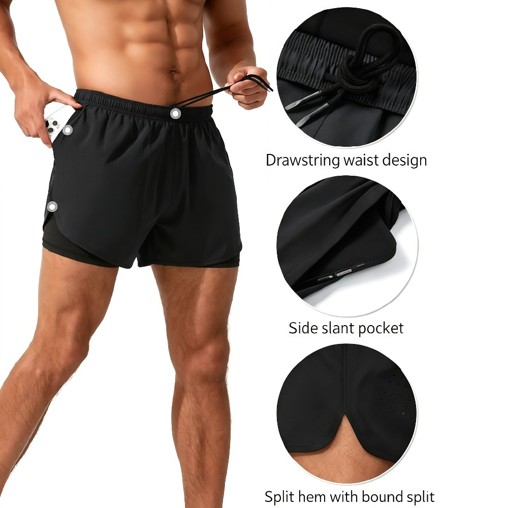 Pantalones Cortos Deportivos p - Compression Shorts Athletes reseña y precio