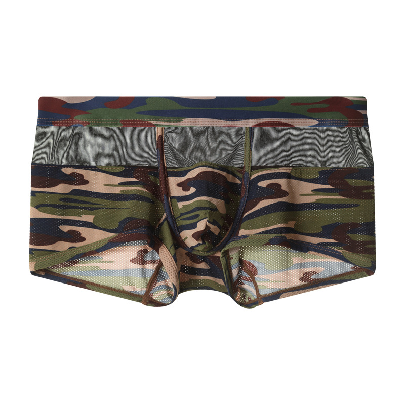 Calzoncillos Boxer de camuflaj - Mesh Sport Boxer reseña y precio