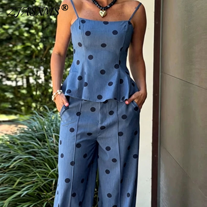 Conjunto de Dos Piezas Vintage - Suspender Tank Top reseña y precio