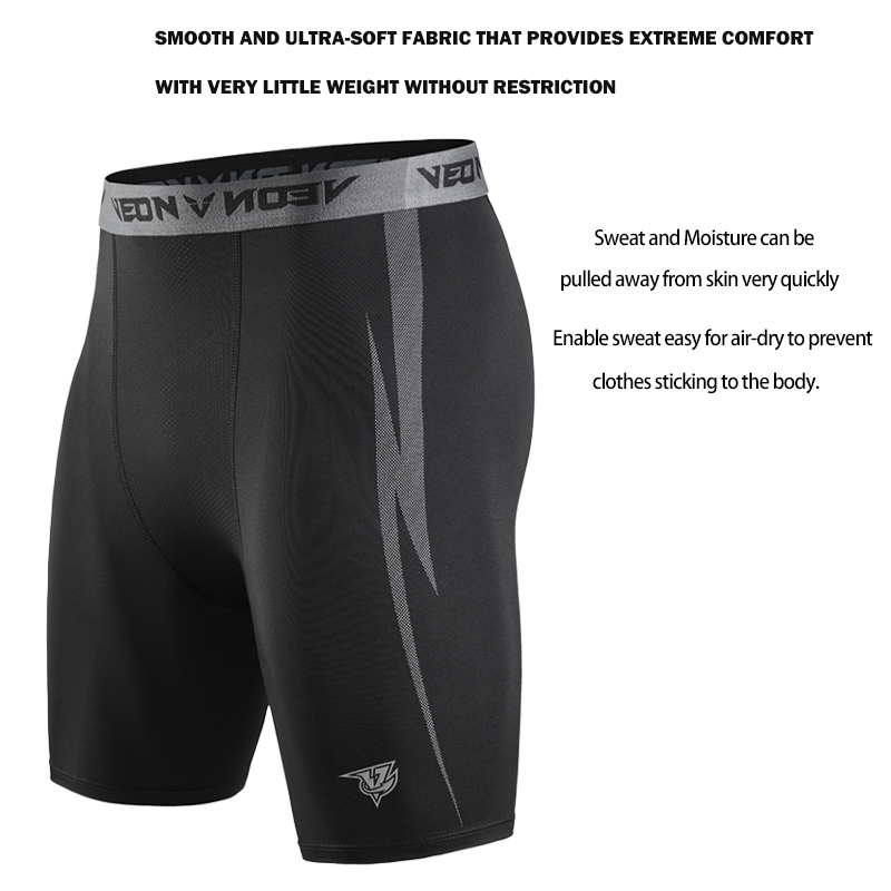 Pantalones cortos de compresió - Compression Shorts Athletes reseña y precio