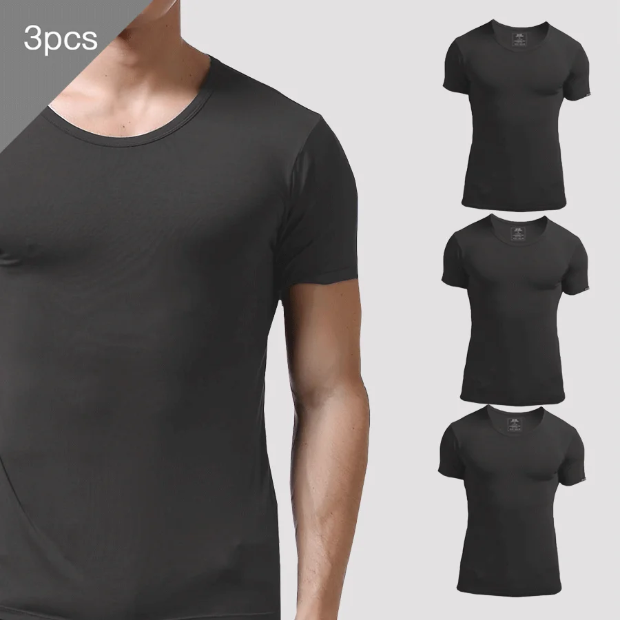 Paquete de 3 Camisetas de Vera - Undershirt Crew Neck reseña y precio