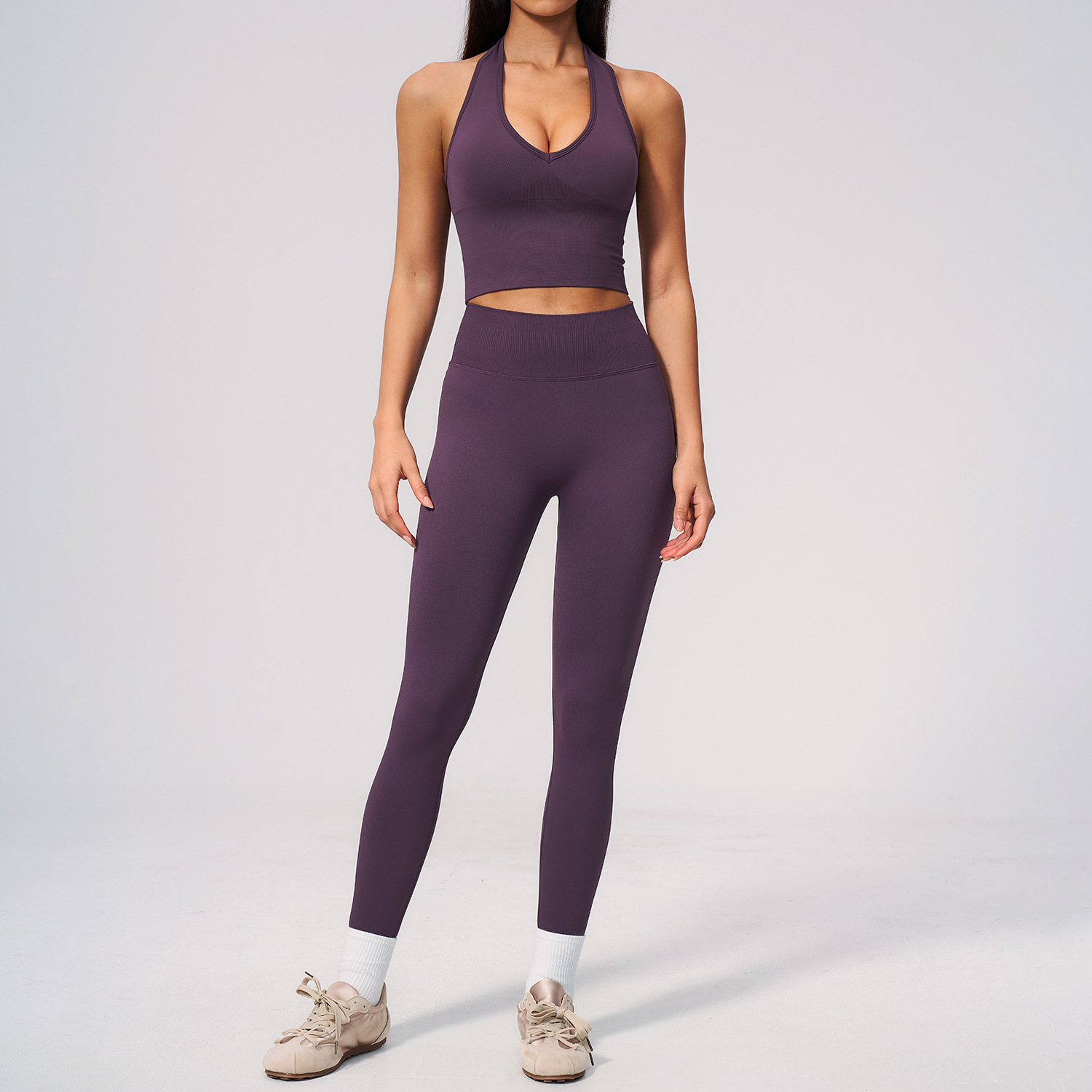 Conjunto de Yoga sin Costuras  - Compression Shorts Athletes reseña y precio