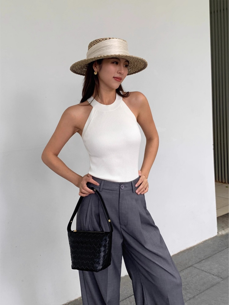 AOSSVIAO 2026 Top Corto Delgad - Suspender Tank Top reseña y precio
