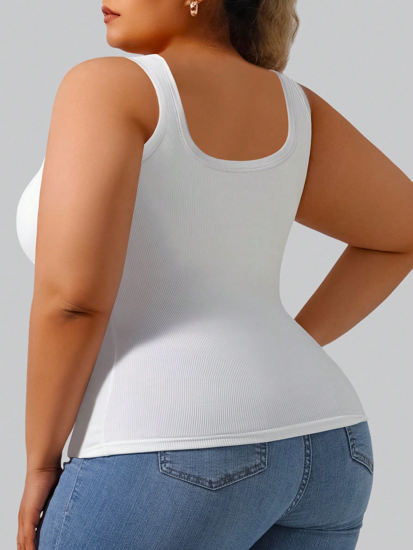 Camiseta sin mangas acanalada  - Tank Top Ribbed reseña y precio