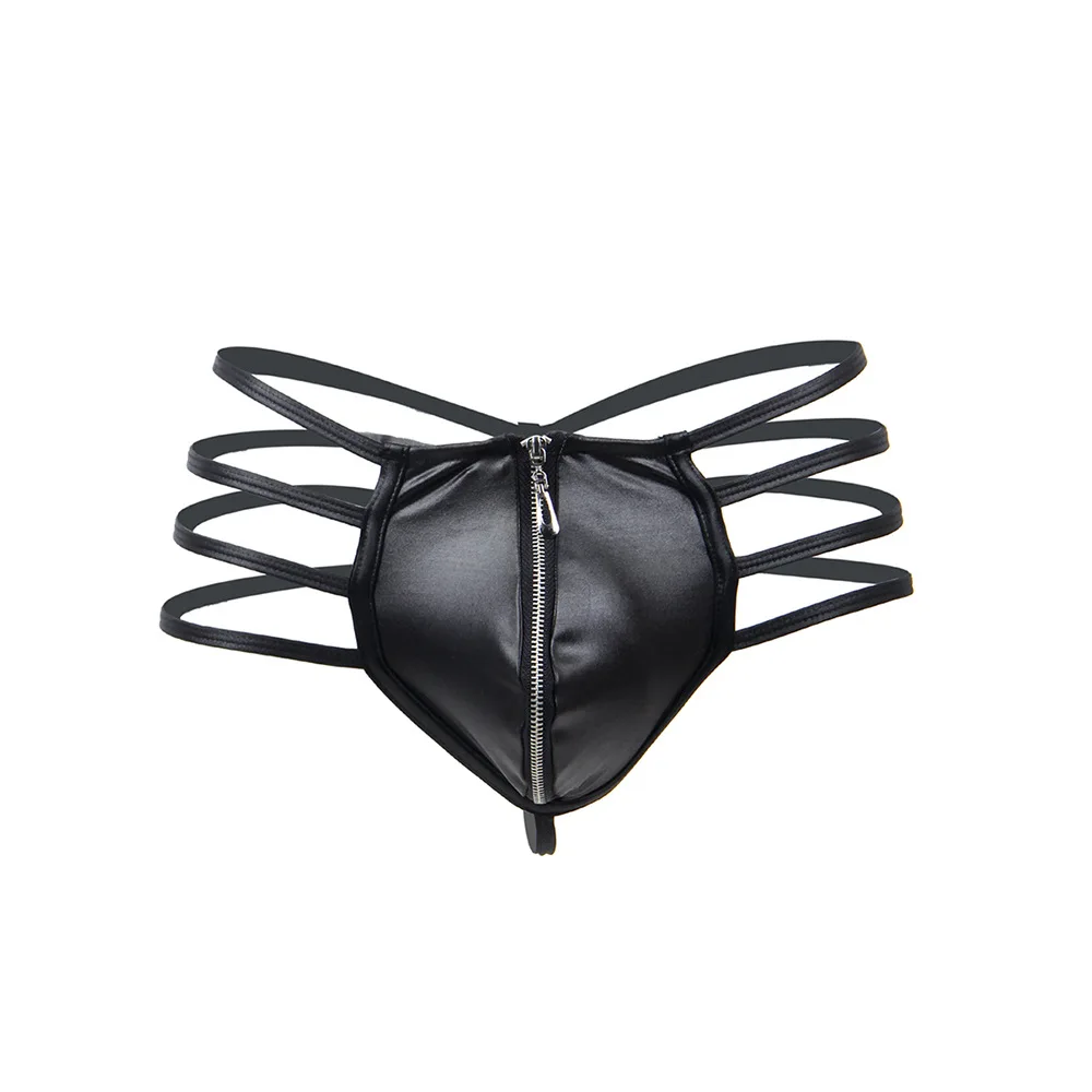 Tanga de piel sintética para h - Jockstrap Athletic reseña y precio