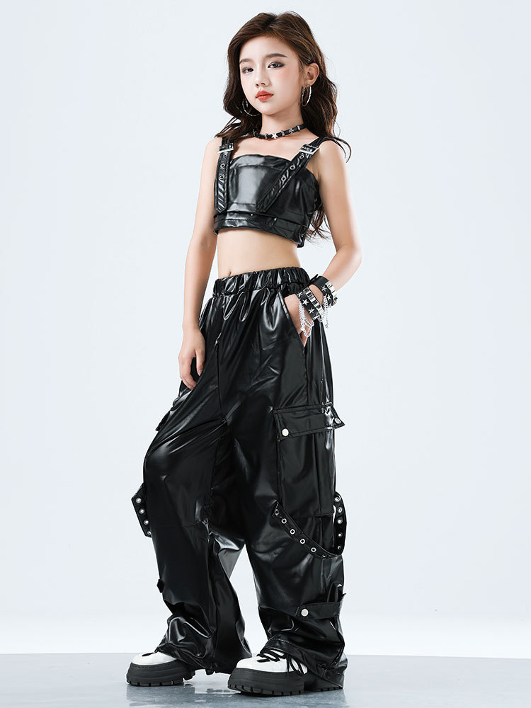Ropa de Hip Hop Kpop para chic - Suspender Tank Top reseña y precio