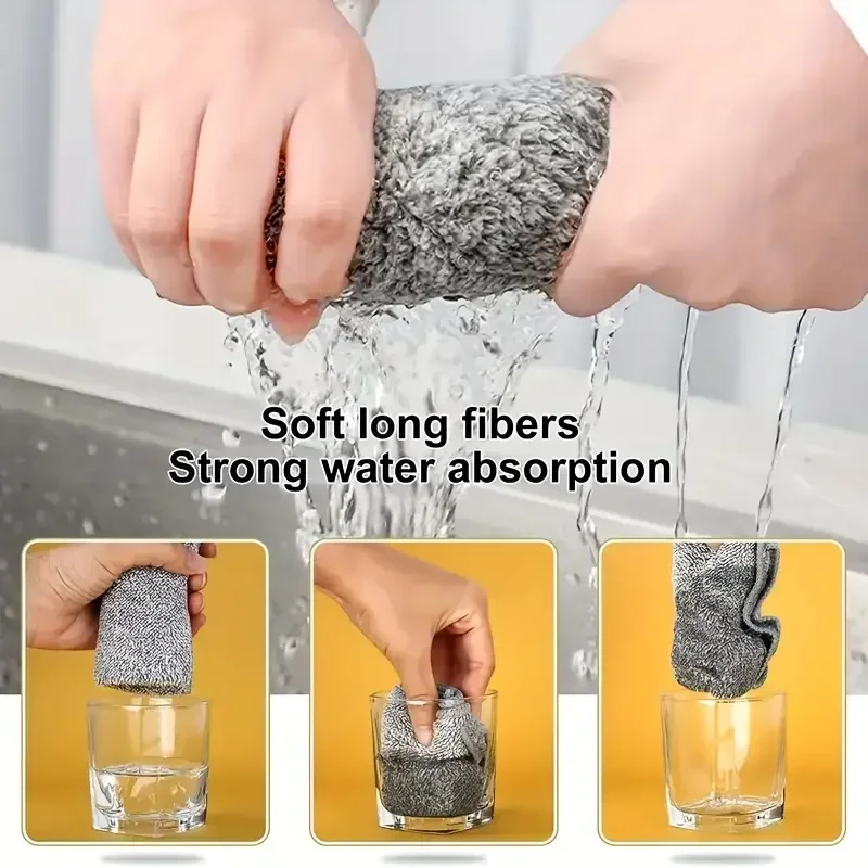 Paño de cocina de fibra de car - Bamboo Fiber Trunk reseña y precio