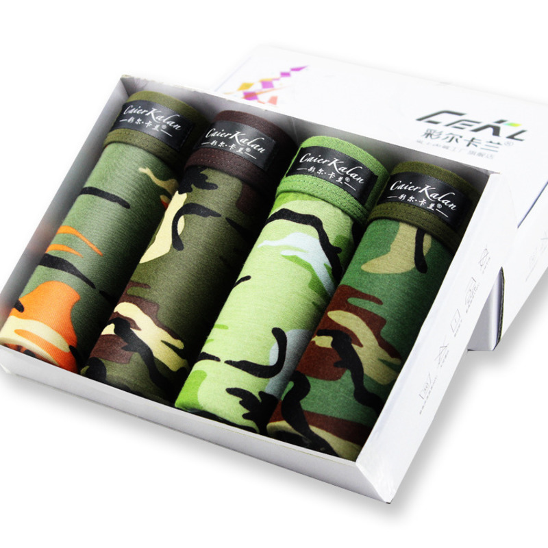 Bóxer de camuflaje para Hombre - Multi Pack Underwear reseña y precio