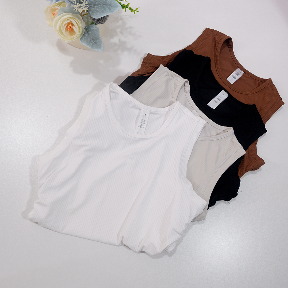 Camiseta sin mangas acanalada  - Tank Top Ribbed reseña y precio